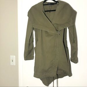 Cookie Couture hi-lo distressed jacket